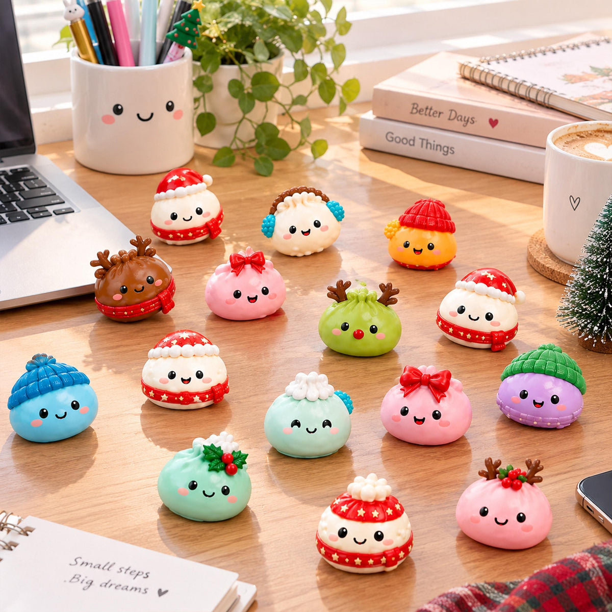 Dumpling Advent Calendar 2026 – 24 Days of Cute Squishy Mystery Toys for Kids