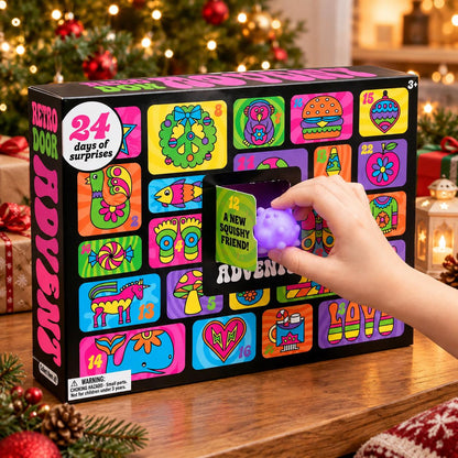 Kids Squishy Advent Calendar – 24 Christmas Countdown Surprise Toys