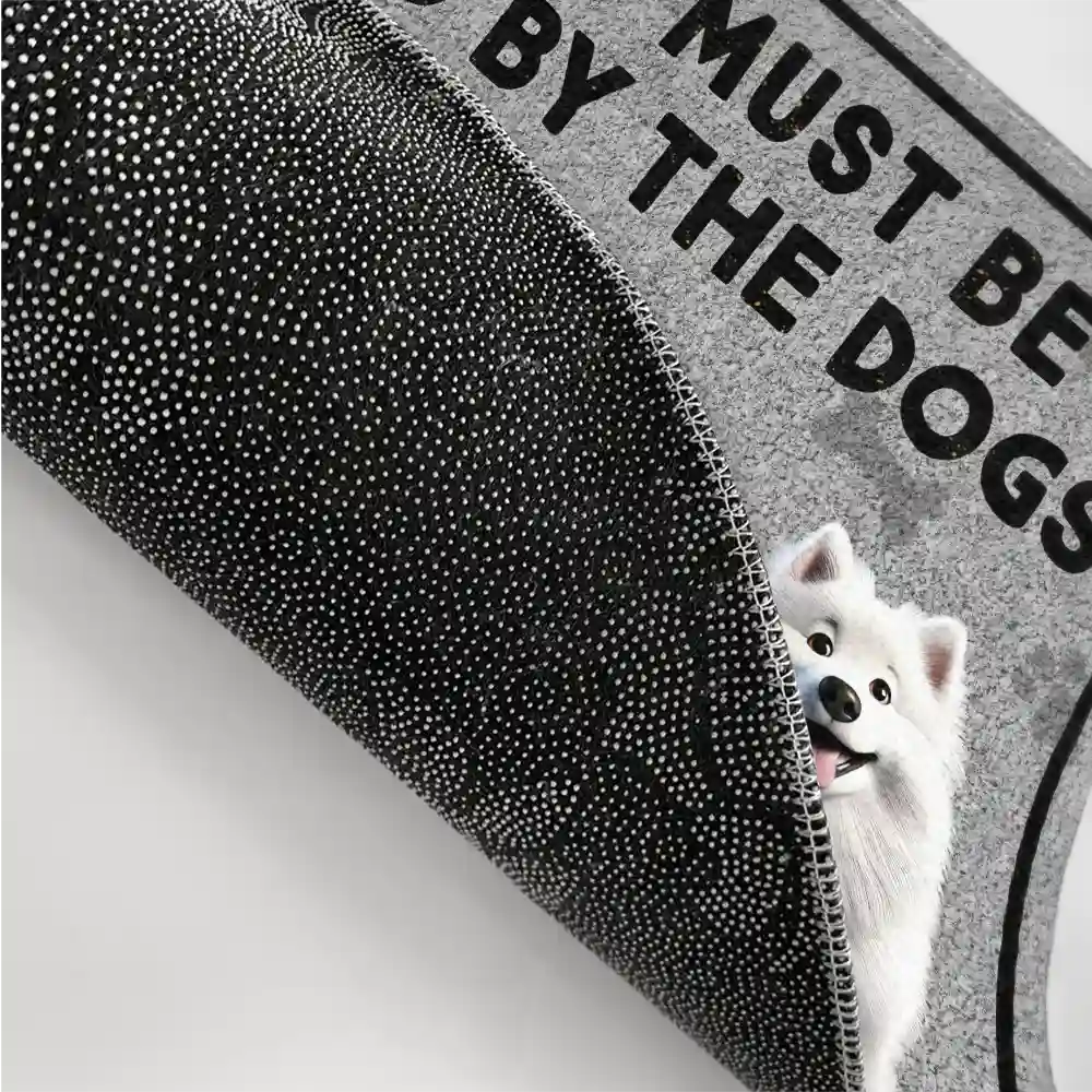 Just So You Know There's Like A Bunch Of Dogs In Here Funny - Personalized Doormat