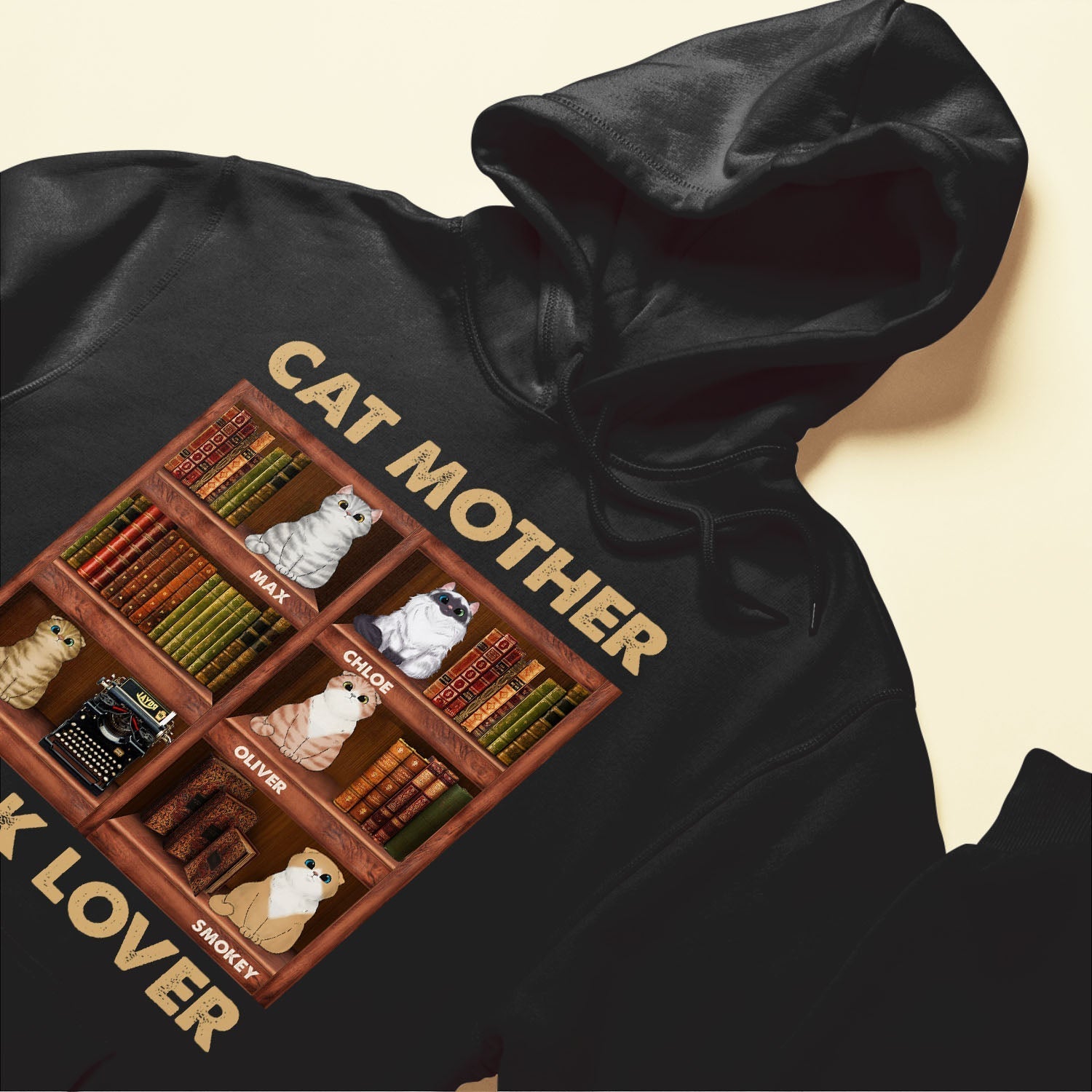 Cat Parents Book Lovers - Personalized Shirt - Birthday Gift For Cat Mom, Cat Dad