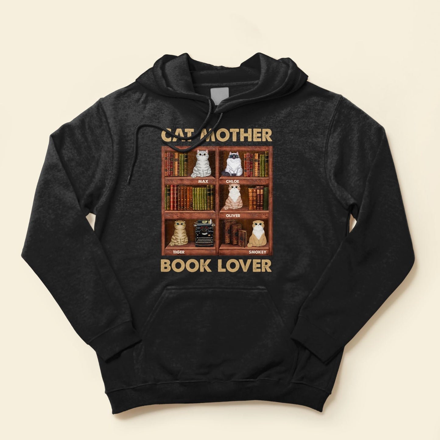 Cat Parents Book Lovers - Personalized Shirt - Birthday Gift For Cat Mom, Cat Dad