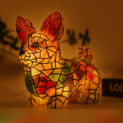 Corgi Lamp - Personalized Custom Dog Lamp