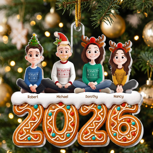 Family 2026 - Personalized Acrylic Ornament