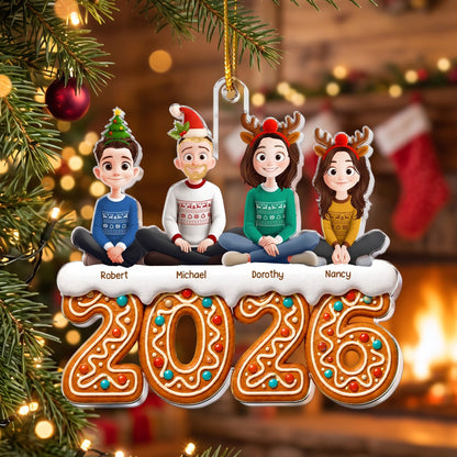 Family 2026 - Personalized Acrylic Ornament