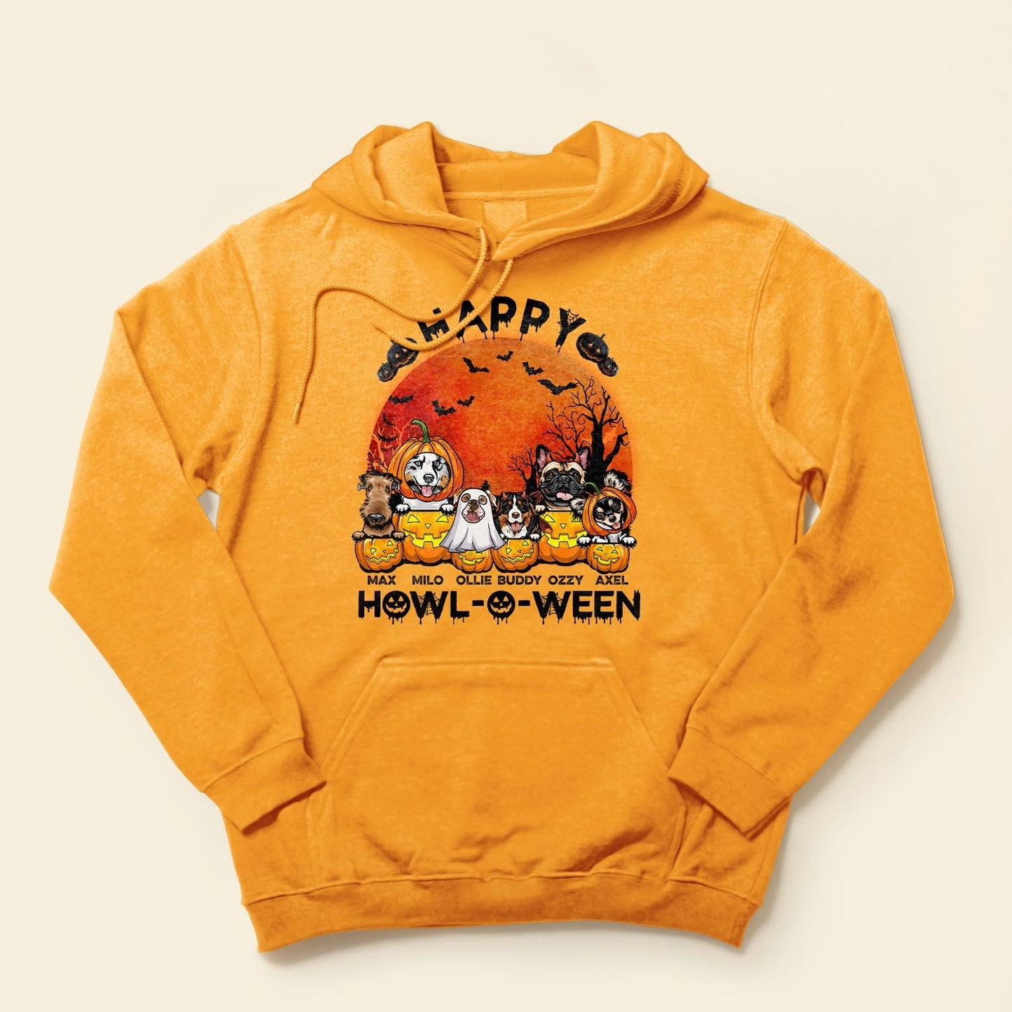 Happy Howl-O-Ween - Personalized Shirt