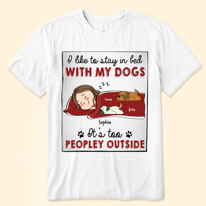 It's Too People Outside - Personalized Shirt