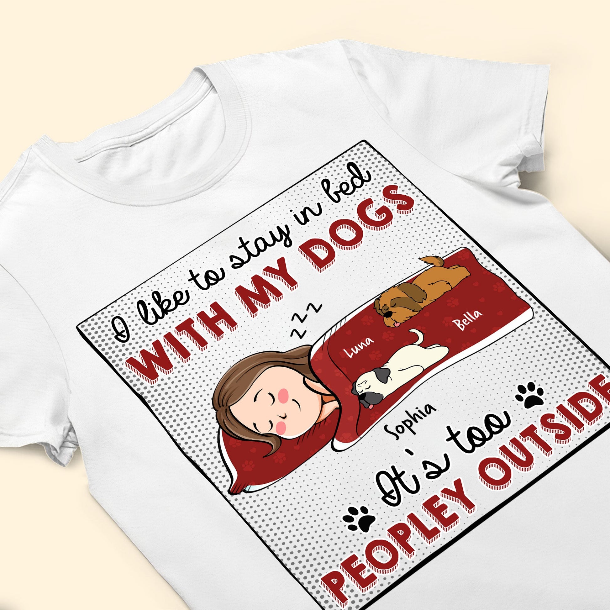It's Too People Outside - Personalized Shirt