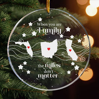 Circle Acrylic Ornament
