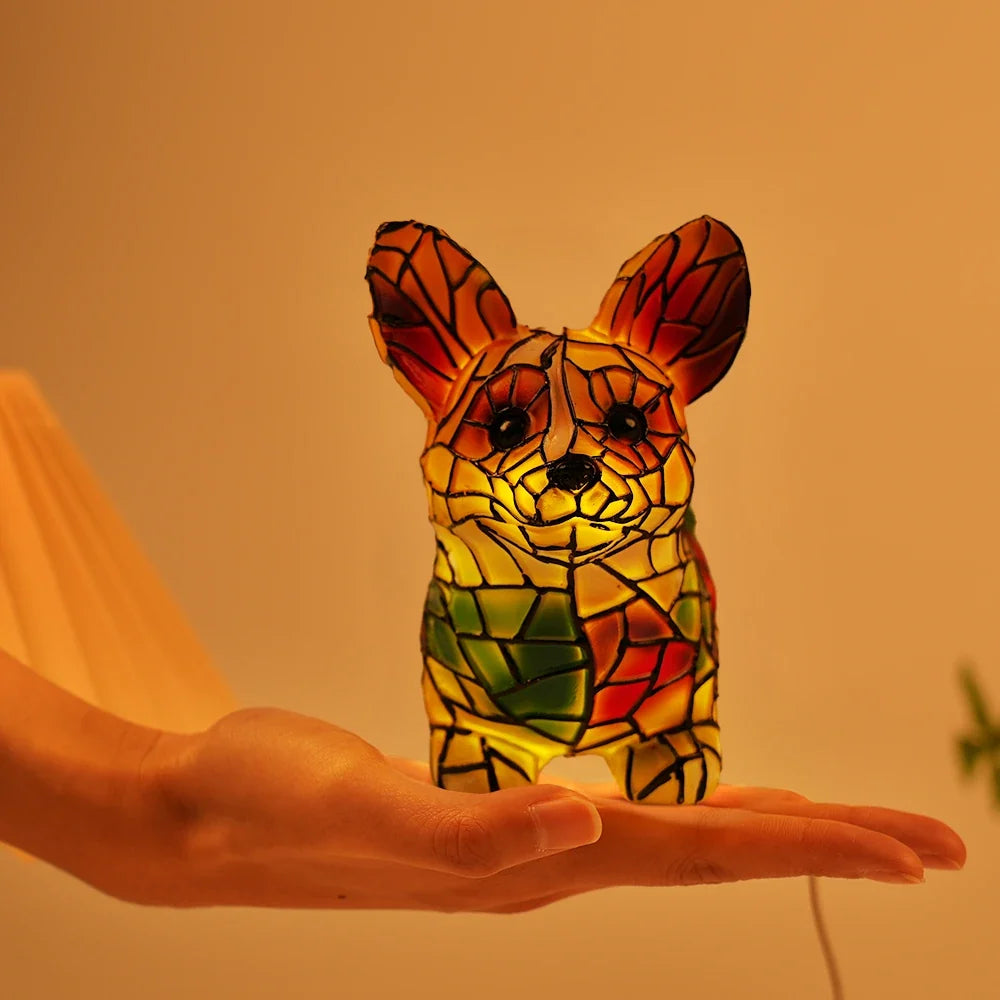Corgi Lamp - Personalized Custom Dog Lamp