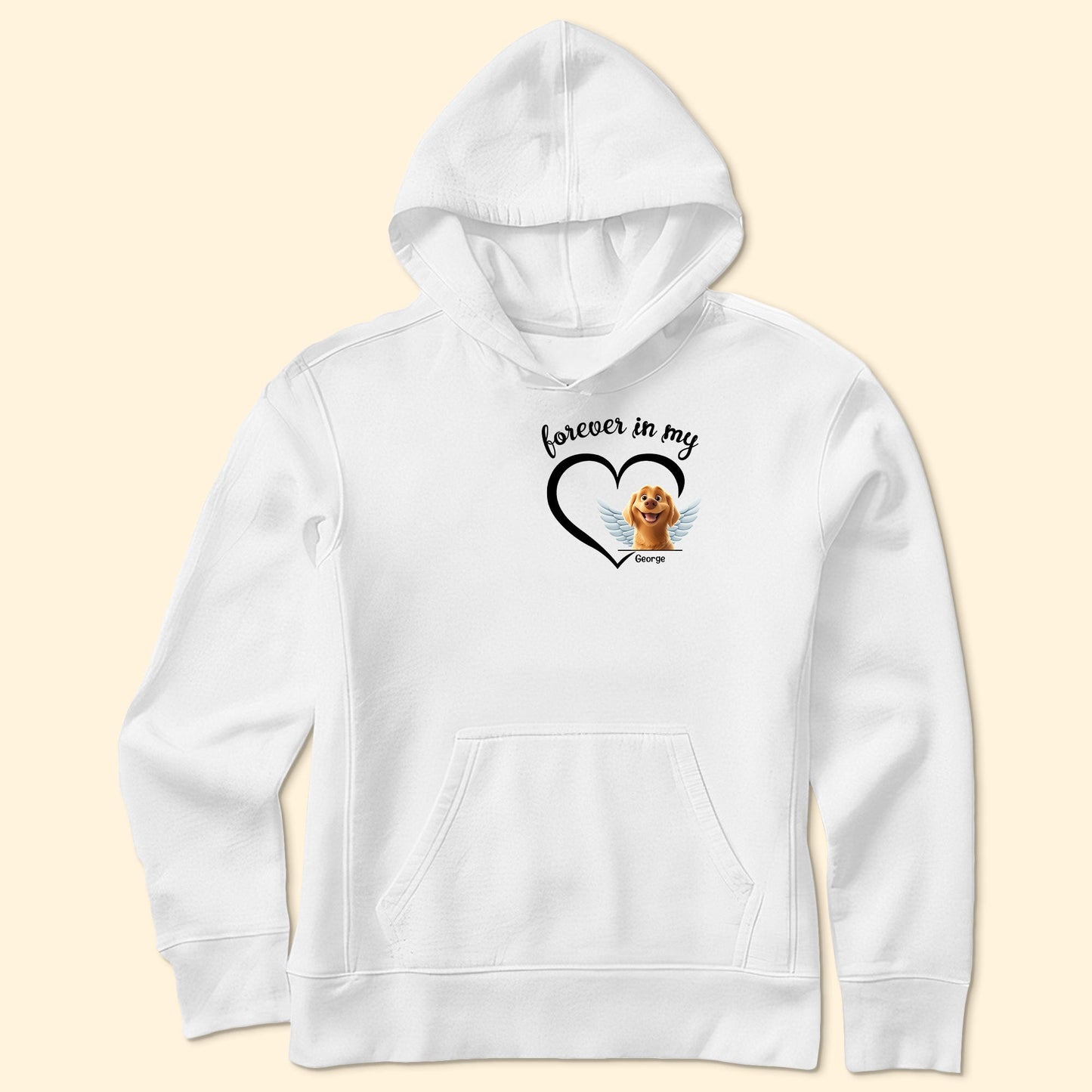 New Version Forever In My Heart Pet Loss - Personalized Shirt