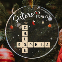 Circle Acrylic Ornament