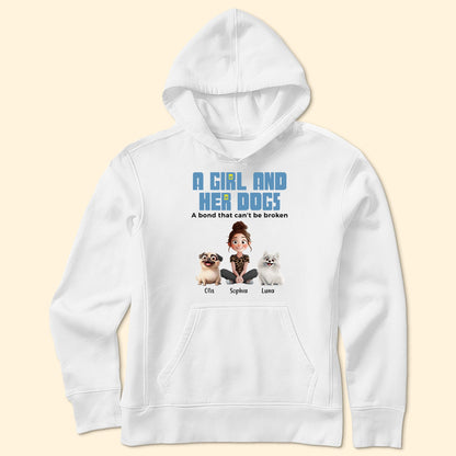 Unbreakable Bond With My Dogs- Personalized Shirt